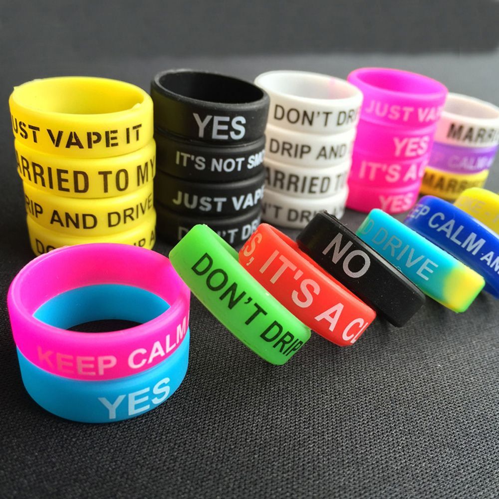 Vape Band Silicone - Sıcak Buharlı Vape Mod Kauçuk Silikon
