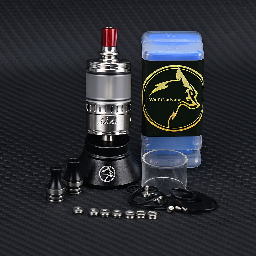 Wolfcoolvape NOLA RTA Yeniden  - Vaping Air incelemesi ve fiyatı