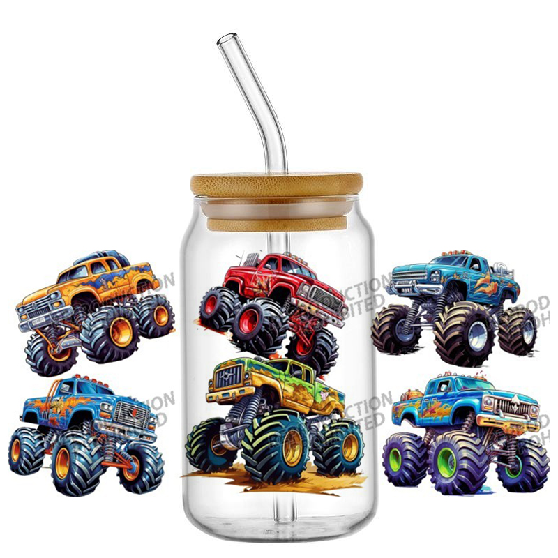 Monster Truck tasarım UV DTF K - Rdta Tank Glass incelemesi ve fiyatı