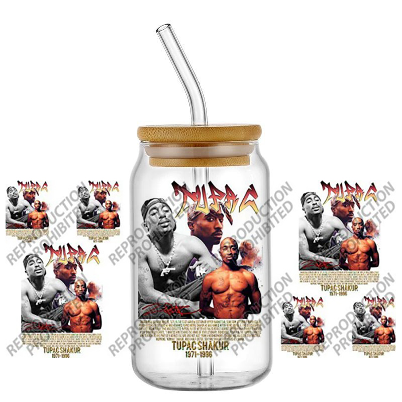 Popüler Rapçi Süperstar TUPAC  - Rdta Tank Glass incelemesi ve fiyatı