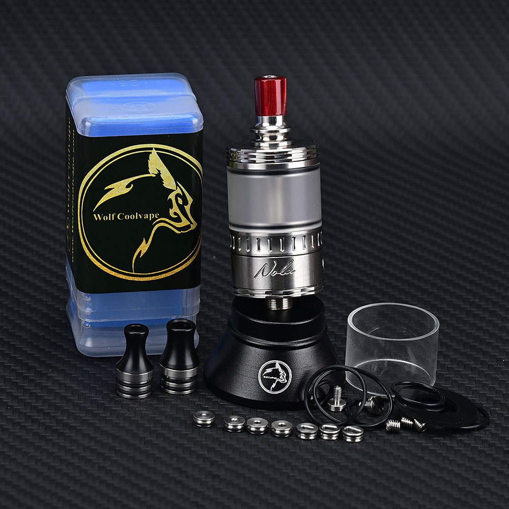 Wolfcoolvape NOLA RTA 3.2ml Ye - Vaping Air incelemesi ve fiyatı